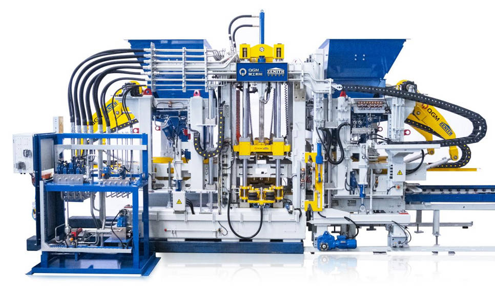 ഉയർന്ന പ്രവർത്തനക്ഷമതയുള്ള കോൺക്രീറ്റ് ബ്ലോക്കുകൾക്കായുള്ള വിപുലമായ ബ്രിക്ക് മെഷീൻ